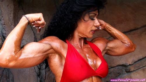 fetish, female bodybuilder, amateur, female muscle
