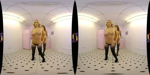 virtual reality, brunette, big tits, vr