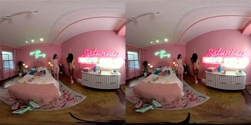 virtual reality, babe, teen, solo