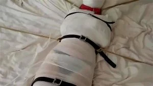 Tied & mummified bondage