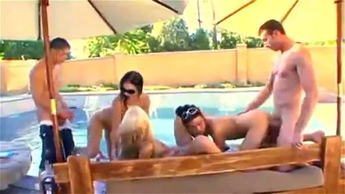 pool orgy