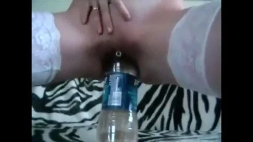 2 litters bottle in pussy compilation - better than fisting