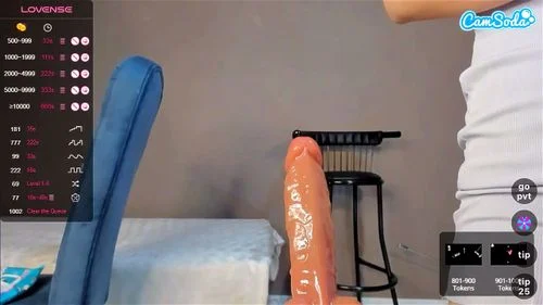 solo, dildo riding, squirt, toy
