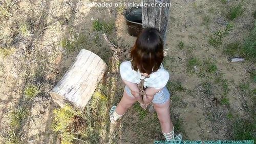 Watch Outdoor Bondage Fun - Bdsm, Bondage, Bdsm. Fetish Porn - SpankBang
