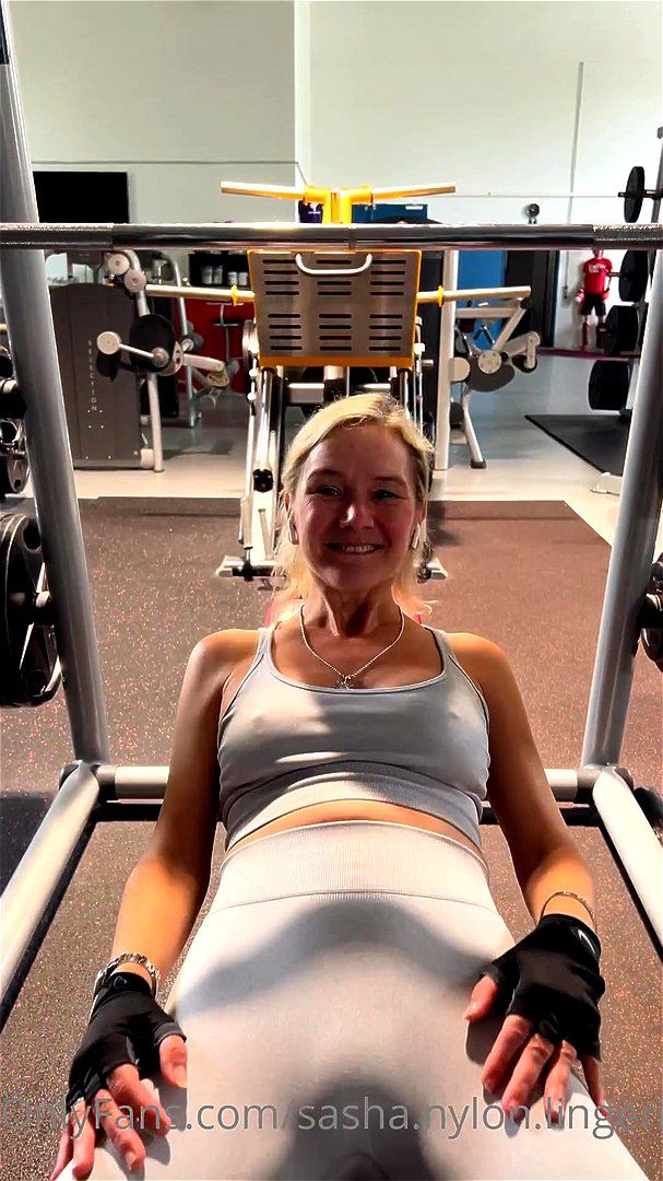 hot milf on gym hot milf on gym