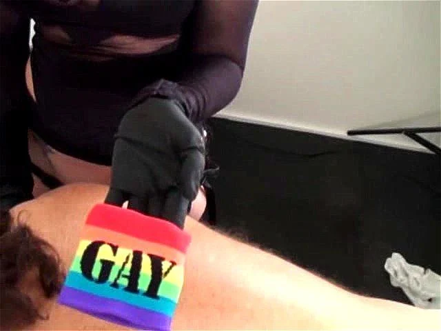 Amy Pegging His Bitch Asshole