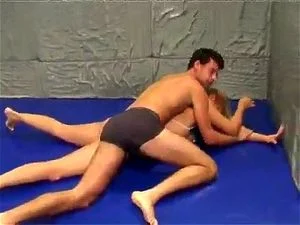 Women wrestle men (or sometimes women)  thumbnail