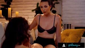 GIRLSWAY - Kinky BDSM Lover Seeks Professional Femdom Casey Calvert's Help To Fulfill Her Fantasies