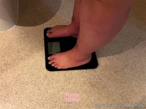 SSBBW big weigh in - Ssbbw, Obese, Feedee Porn - SpankBang