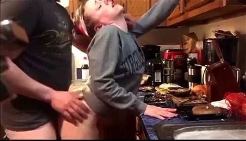 couple, homemade, standing doggy, quickie