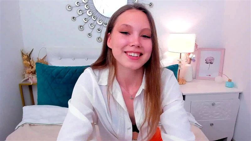 Petite long hair teen babe webcam solo teasing Petite long hair teen babe webcam solo teasing