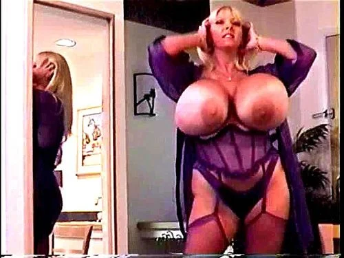 Super Huge Fake Tits! thumbnail