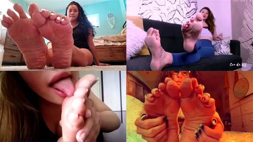 Foot Tease Compilation 2x2 - 001