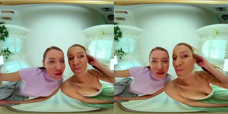 Two Beauties Over Your Face VR
