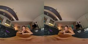 VR Bit Tit Brunette thumbnail