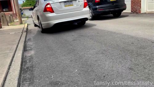 Caught in Public but Lets Him Watch Anyways - Bbw, Ebony, Public Porn - SpankBang