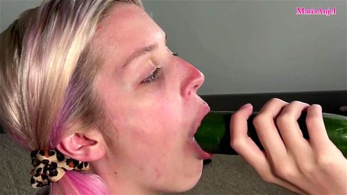 Asmr Fetish porn video – I now love cucumbers.