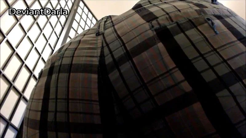 Deviant Darla Fart in plaid shorts Deviant Darla Fart in plaid shorts