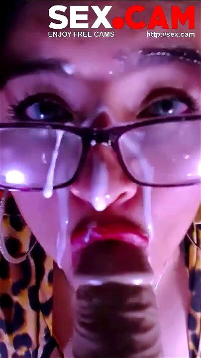 Webcam Show porn video – She always insists to stroke her face