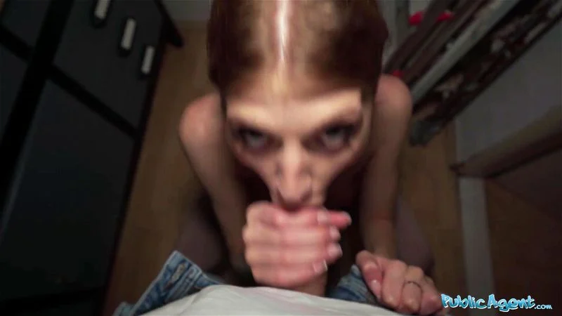 Public Agent A Sexy Barista is taken from work and fucked in a basement Public Agent A Sexy Barista is taken from work and fucked in a basement