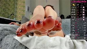 Sexy cam feet thumbnail