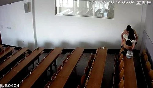 chinese college couple sex in the classroom