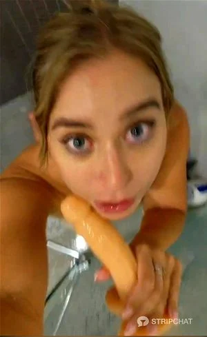 Dildo blowjob thumbnail