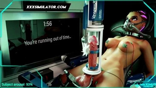 XXX Cyber LAB Automatic 3D Masturbation Machine