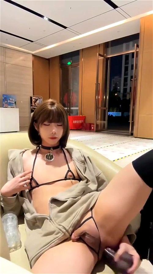 Trans Cutie Public Dildo Masturbation Porn - SpankBang