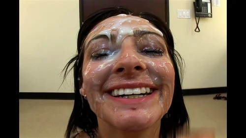 Cum covered faces thumbnail