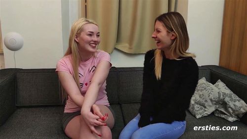 Ersties - Adorable Andy Satisfies Rebecca With Pussy Licks: Amateur, Babe & Blonde Porn