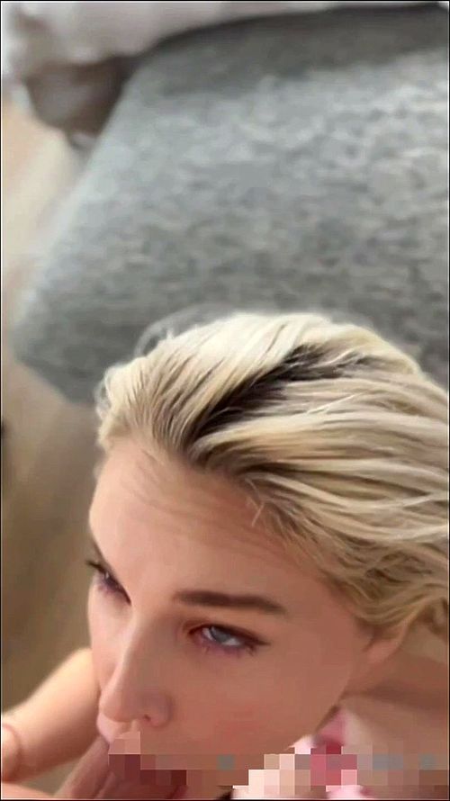 Hot blonde loves to swallow