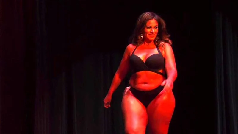 Plus Size Pageant Contestant