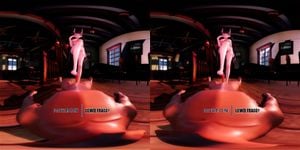 Azur Lane - Noshiro Footjob [MMD VR R18 HENTAI]