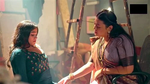 Indian lesbian bhabhi seductive sex web series scene (edited and music added)