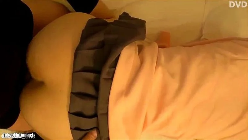 Shy japanese beauty takes it doggy style