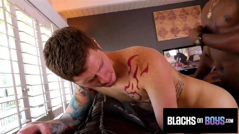 BlacksOnBoys - Rommates Go From Jerkin Off Together To Fucking Hard