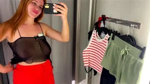 try on haul thumbnail