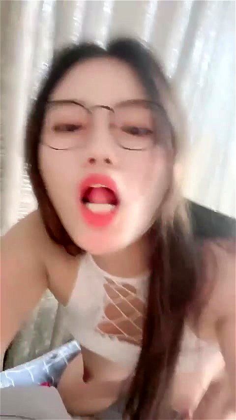 Watch 小鱼干 极品眼镜骚货 Big Tits Glasses Girl Dp Porn Spankbang 7747