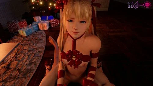 3D-marie rose-sex christmas-Japanese naration