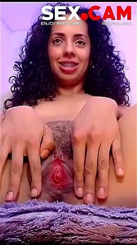 Arabian Young woman with hairy Cunt