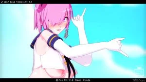 【MMD】Deep Blue Townへようこそ thumbnail