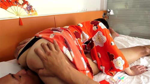 Horny Japanese bitch Hana Kawamura gets fucked in a threesome. by Tenshigao: Porn
