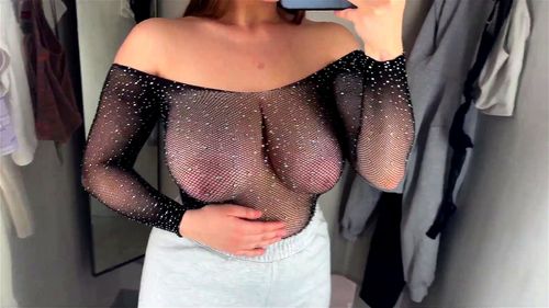 Transparents Lingerie try on haul ▶