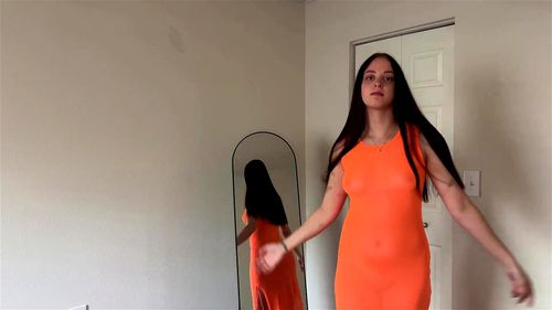 Transparents Lingerie try on haul - See Through, Try On Haul, Solo Porn