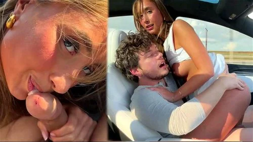 [OnlyFans] Lily Phillips & Luke Cooper - First Ever Sex Scene in a Tesla