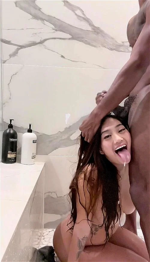 Busty Asian BBC Blowjob Leaked