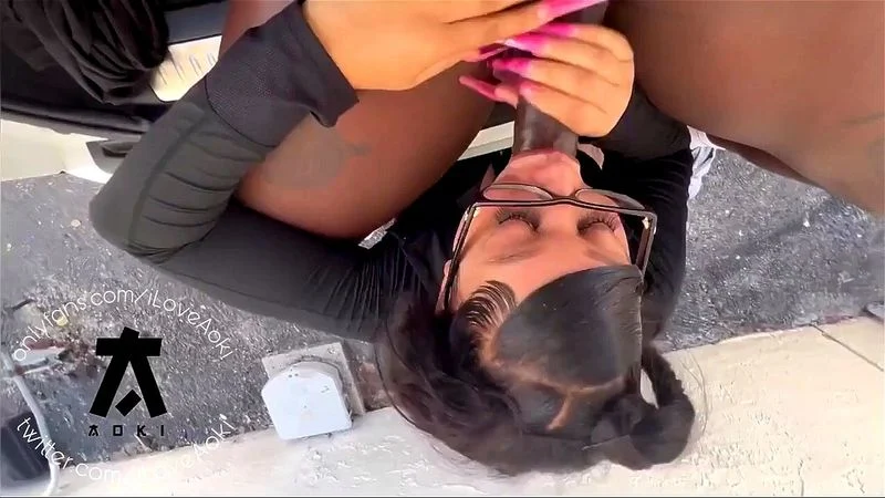 Hot babe fucked in the parking lot Hot babe fucked in the parking lot