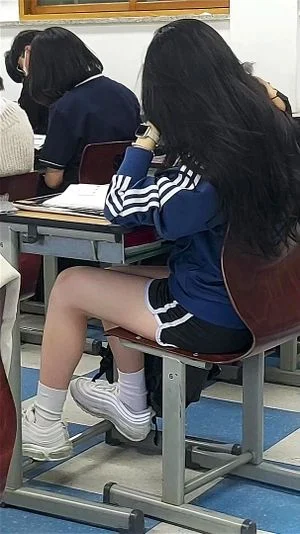 korean schoolgirl sexy 천정현 돌핀팬츠