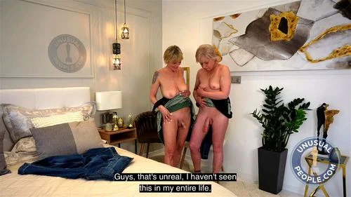 Unusual Award N.7: Unique Penis Anomaly in Mature Female Friends by UnusualPeople.com: Porn